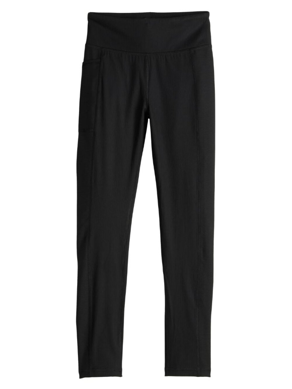 NWT: Girls Tek Gear Full Length High Rise Leggings - Black Luxe